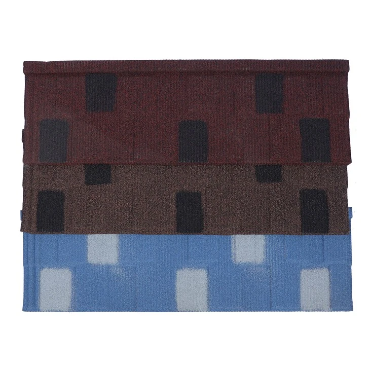 Popular Colorful Stone Coated Metal Roof Tile For Africa Market