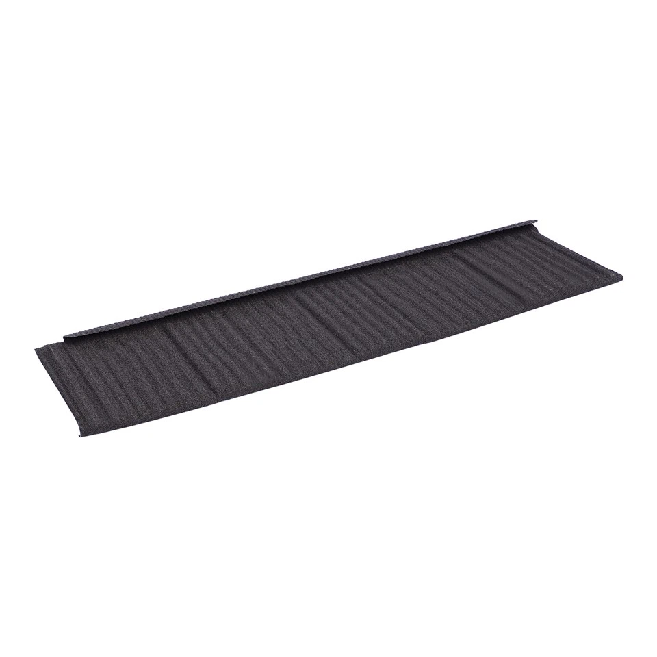 0.5 mm schwarze ineinandergreifende Dachplatte