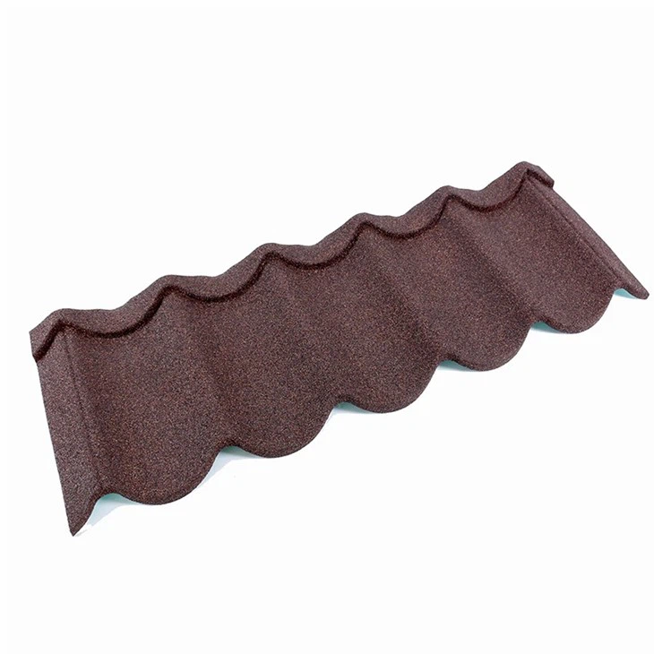Metal Roofing Sheet Price Classic Shingles 0.4mm Black Stone Coated Metal Roofing Tile Sheet Steel Roofing Material